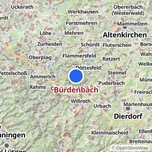Kartenvorschau Bürdenbach