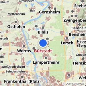 Kartenvorschau Bürstadt