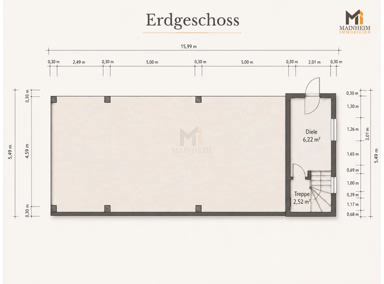 Grundriss Erdgeschoss