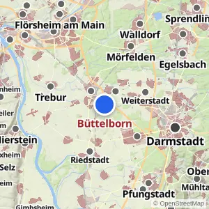 Kartenvorschau Büttelborn