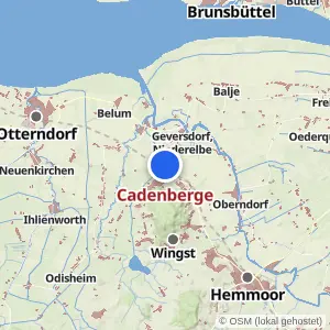 Kartenvorschau Cadenberge