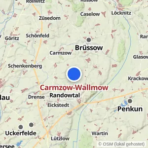 Kartenvorschau Carmzow-Wallmow