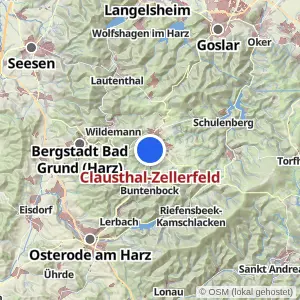 Kartenvorschau Clausthal-Zellerfeld
