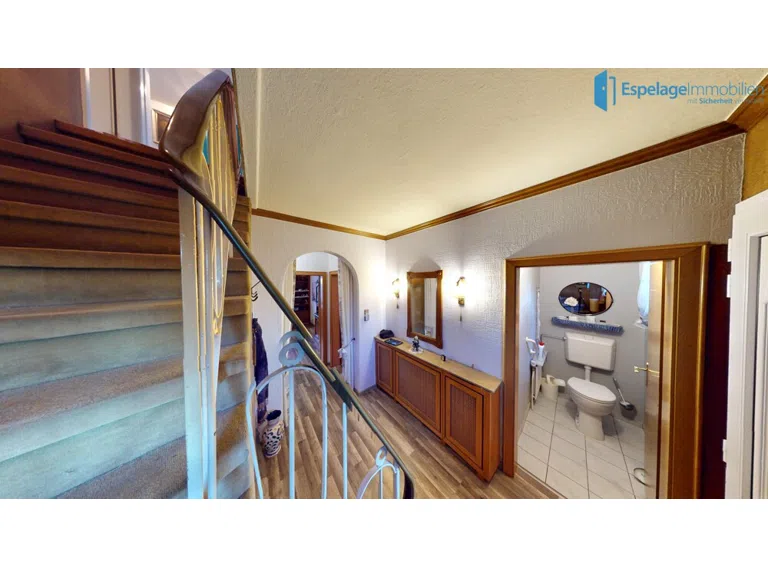 Ansicht von der Treppe