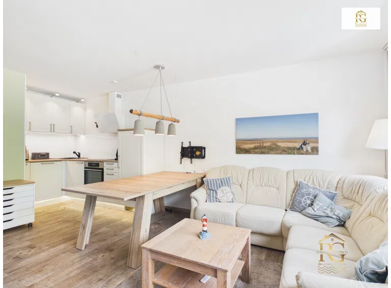 Wohnzimmer/Küche/Schlafzimmer EG