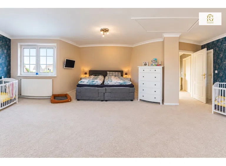 Schlafzimmer mit Kinderbetten