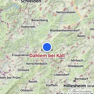 Kartenvorschau Dahlem bei Kall