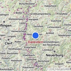 Kartenvorschau Daleiden