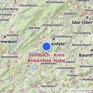 Kartenvorschau Dambach - Kreis Birkenfeld, Nahe