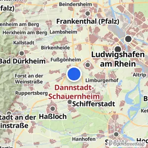 Kartenvorschau Dannstadt-Schauernheim
