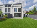 Hausrückseite mit Garten
