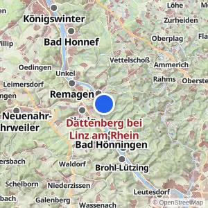 Kartenvorschau Dattenberg bei Linz am Rhein