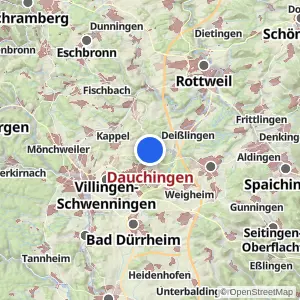 Kartenvorschau Dauchingen