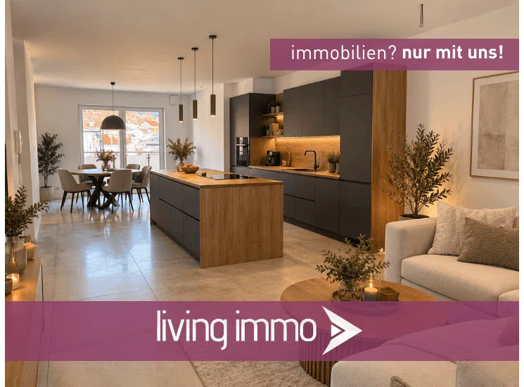 Essen/Küche/Wohnen KI möbliert