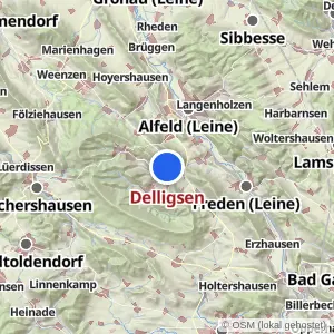 Kartenvorschau Delligsen