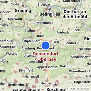 Kartenvorschau Denkendorf - Oberbay