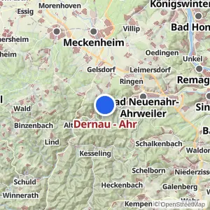 Kartenvorschau Dernau - Ahr