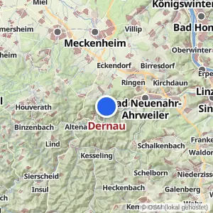 Kartenvorschau Dernau