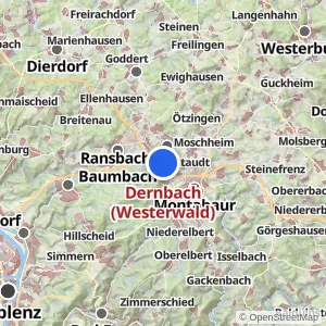 Kartenvorschau Dernbach (Westerwald)