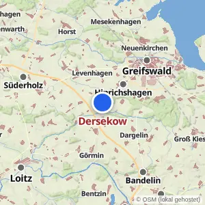 Kartenvorschau Dersekow