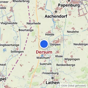Kartenvorschau Dersum