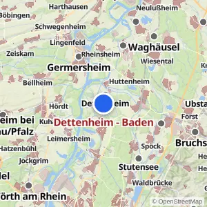 Kartenvorschau Dettenheim - Baden