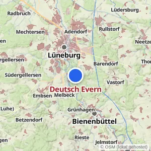 Kartenvorschau Deutsch Evern