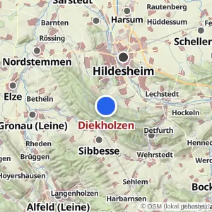 Kartenvorschau Diekholzen