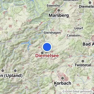 Kartenvorschau Diemelsee