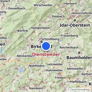 Kartenvorschau Dienstweiler