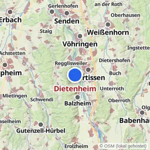 Kartenvorschau Dietenheim
