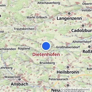 Kartenvorschau Dietenhofen