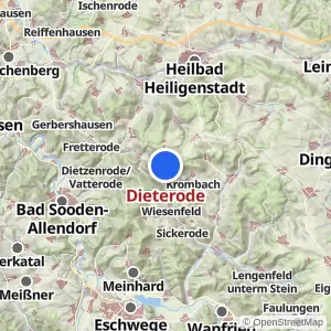 Kartenvorschau Dieterode