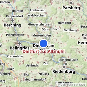 Kartenvorschau Dietfurt a.d.Altmühl