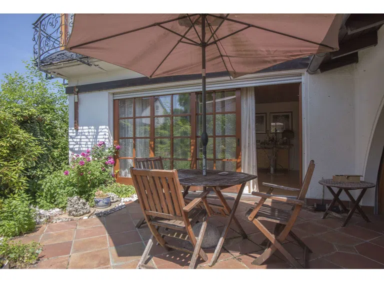 Terrasse am Esszimmer