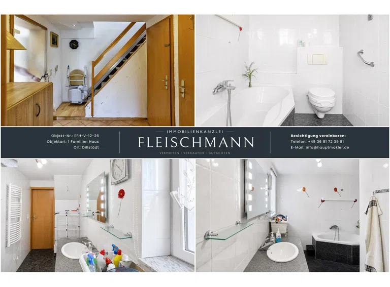 Treppenhaus/ Bad EG