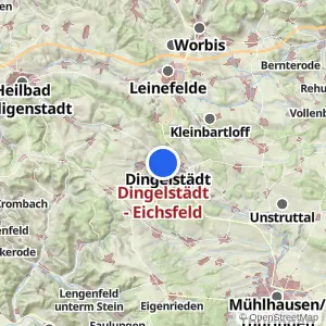 Kartenvorschau Dingelstädt - Eichsfeld