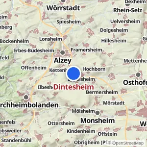 Kartenvorschau Dintesheim