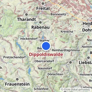 Kartenvorschau Dippoldiswalde
