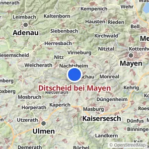 Kartenvorschau Ditscheid bei Mayen