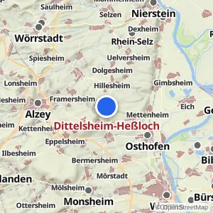 Kartenvorschau Dittelsheim-Heßloch