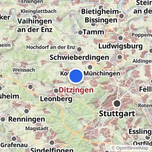 Kartenvorschau Ditzingen