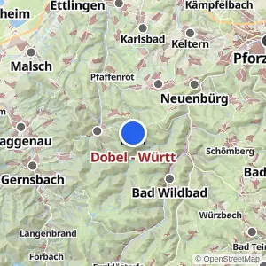 Kartenvorschau Dobel - Württ