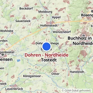 Kartenvorschau Dohren - Nordheide