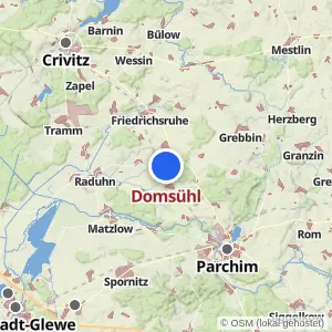 Kartenvorschau Domsühl