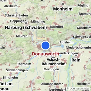 Kartenvorschau Donauwörth