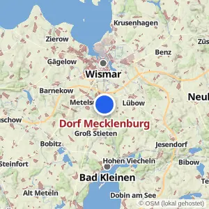 Kartenvorschau Dorf Mecklenburg