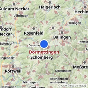 Kartenvorschau Dormettingen