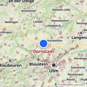 Kartenvorschau Dornstadt