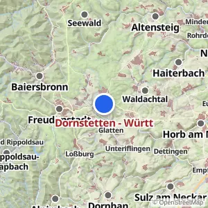 Kartenvorschau Dornstetten - Württ